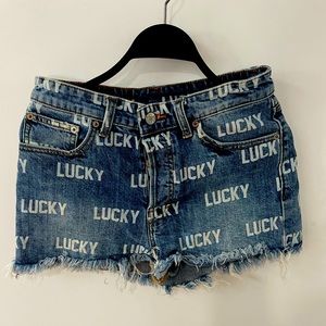 Luck Jean shorts